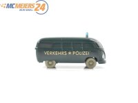 Wiking H0 280/1 Modellauto Polizeiwagen VW Bus unverglast 1:87 E73