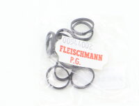 E1641 Fleischmann H0 544002 Ersatzteil 10x Haftreifen D=...