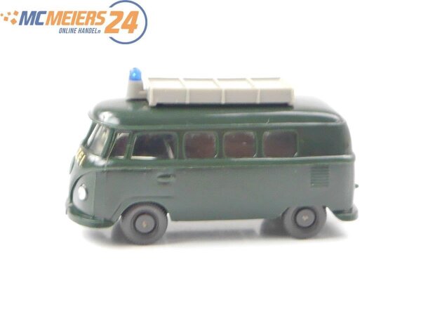 Wiking H0 1085/1 Modellauto Polizeiwagen VW T1 mit Aufbau (alt) 1:87 E73