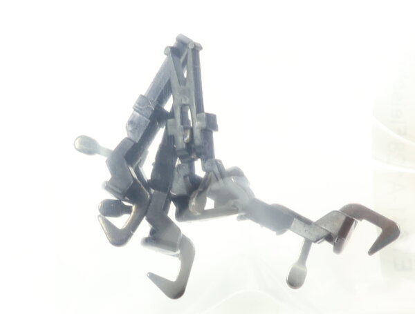 E1641 Fleischmann H0 6510 4x Kupplung Steckkupplung Fallhakenkupplung / NEM