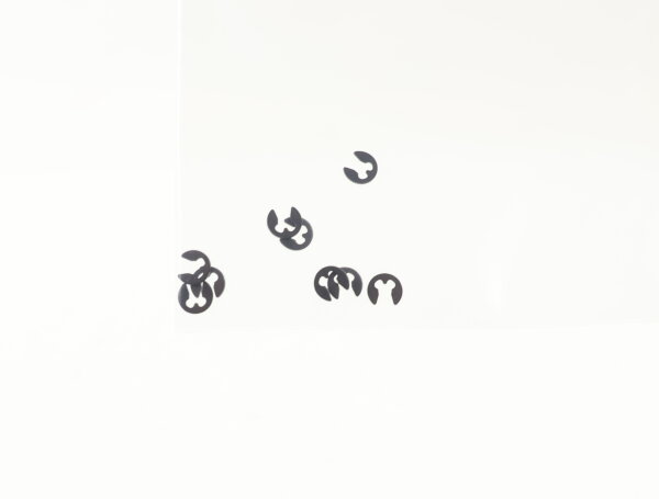 E1641 Fleischmann H0 564704 Ersatzteil 9x Sicherungsscheibe 1,5 - verz.