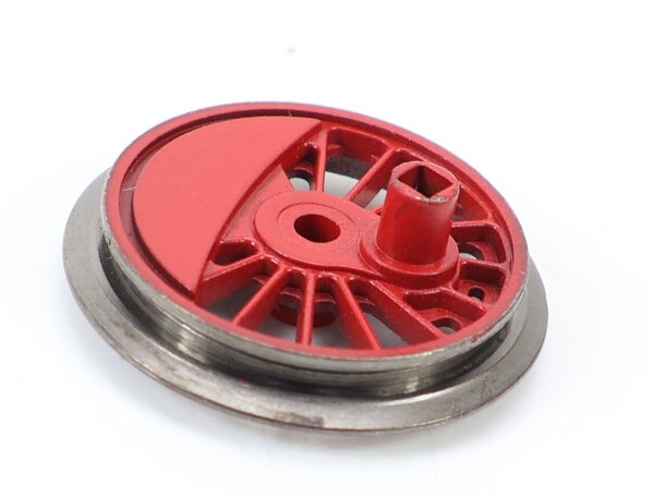 E1641 Fleischmann H0 514227 Ersatzteil 1x TREIBRAD RECHTS ISO ROT BR 65