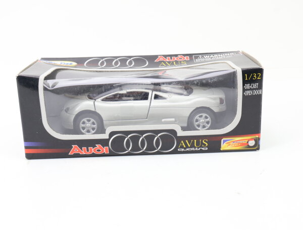 Speedy Power Die-Cast Metal 52113 Modellauto Audi Avus Quattro silbergrau 1:32