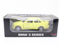 New-Ray 51813 Modellauto PKW BMW 3 Series gelb 1:32 OVP
