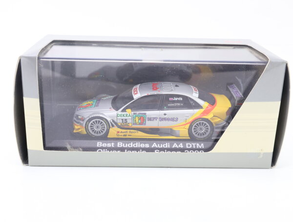 Audi 502.08.001.83 Modellauto PKW Audi A4 DTM 2008 "Oliver Javis" 1:43 OVP