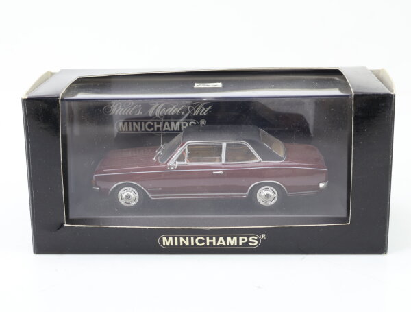 Minichamps 430 046161 Modellauto PKW Opel Commodore A 1966 dark red OVP 1:43