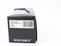 Minichamps 430 046161 Modellauto PKW Opel Commodore A 1966 dark red OVP 1:43