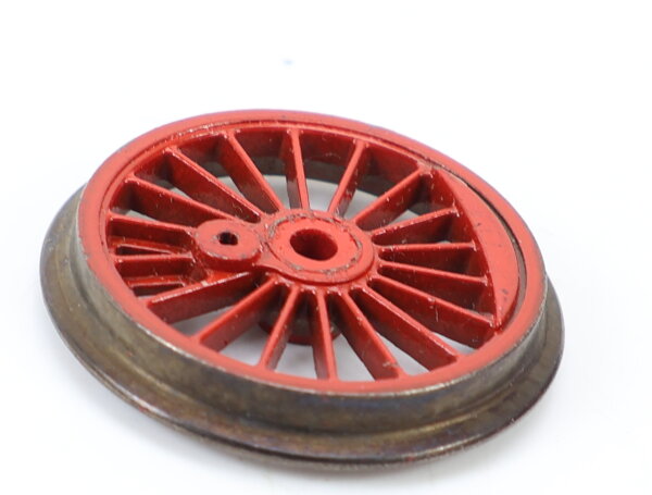 E1641 Fleischmann H0 514303 Ersatzteil 1x Kuppelrad o.ZR o.Nut gr.B. rot