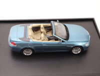 Kyosho Modellauto PKW BMW 6er Cabrio E63 Atlantikblau in Klappbox / 1:43