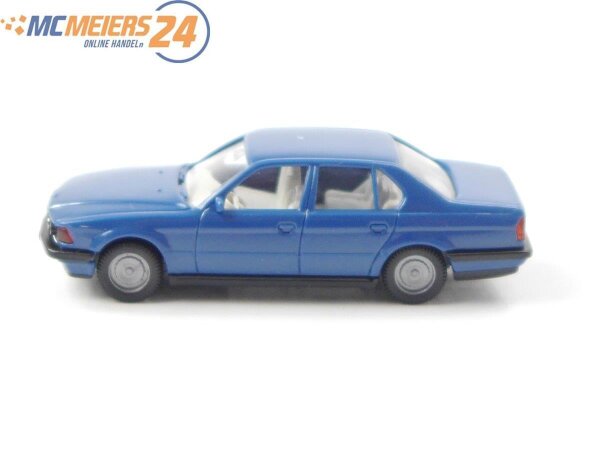 Wiking H0 192 Modellauto PKW BMW 750i capriblau 1:87 E73