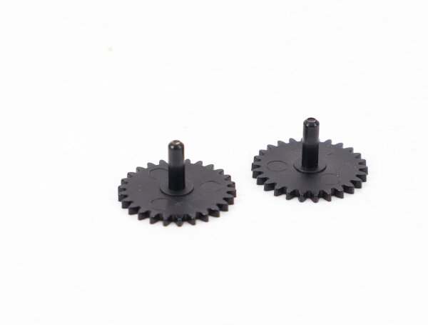 E1641 Fleischmann H0 564112 Ersatzteil 2x Zahnrad Z=26 schwarz