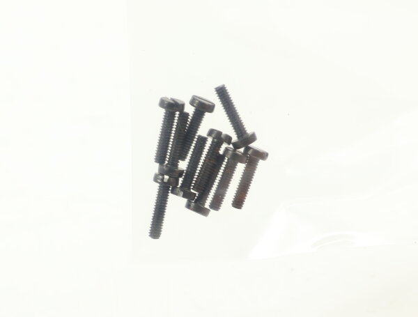 E1641 Fleischmann H0 700408 Ersatzteil 10x Zylinderschraube M2x8 mm bruen.
