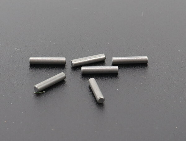 E1641 Fleischmann H0 730538 Ersatzteil 6x Zylinderstift Ø=2 L=10 mm