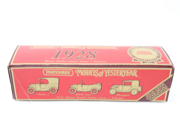 Matchbox Models of Yesteryear Modellauto-Set  YS-65 3-tlg. Austin 7 Collection