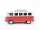 Maisto Modellauto PKW Volkswagen Van Samba / Metall 1:25