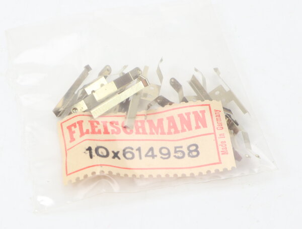 E1641 Fleischmann H0 614958 Ersatzteil 10x RADKONTAKT LIN.F.STEUERW.4415