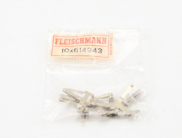 E1641 Fleischmann N 614943 Ersatzteil 10x Stromabnehmerfeder N-Spur