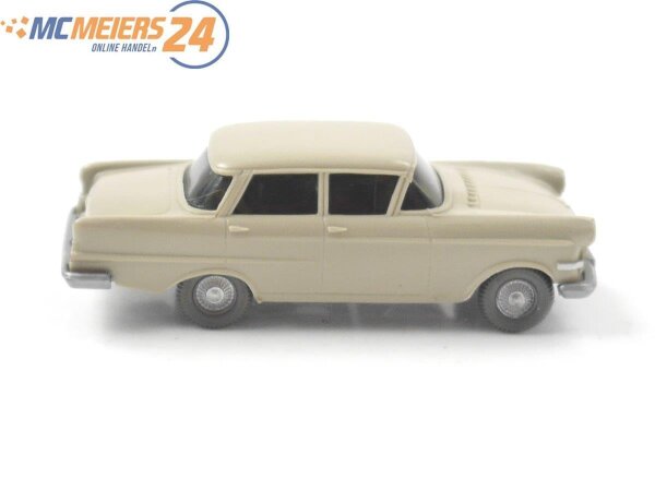 Wiking H0 346/1B Modellauto Opel Kapitän P2 hellgelbgrau~ 1:87 E73b
