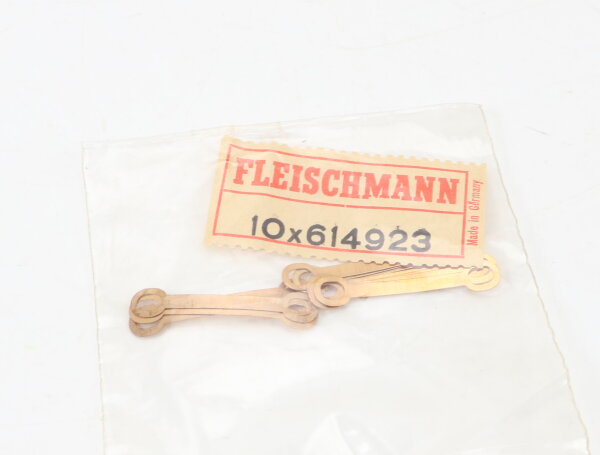 E1641 Fleischmann H0 614923 Ersatzteil 10x MASSEFEDER