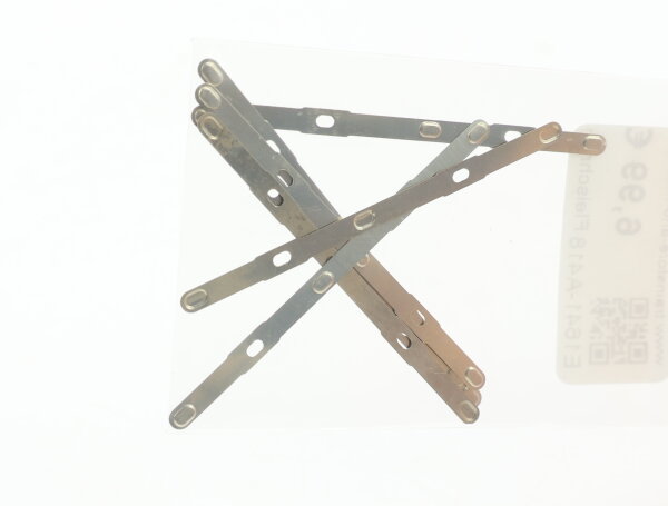 E1641 Fleischmann H0 614925 Ersatzteil 7x KONTAKTFEDER F.4124