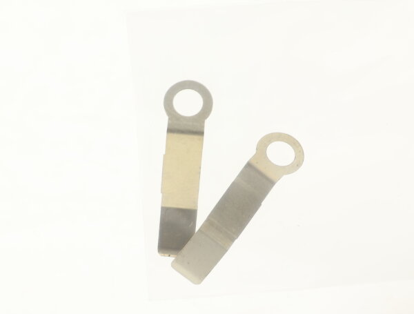 E1641 Fleischmann H0 764309 Ersatzteil 2x Andruckfeder für Vor- u. Nachlauf