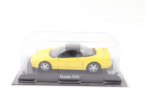 Del Prado Modellauto PKW Honda NSX gelb/schwarz 1:43 / OVP