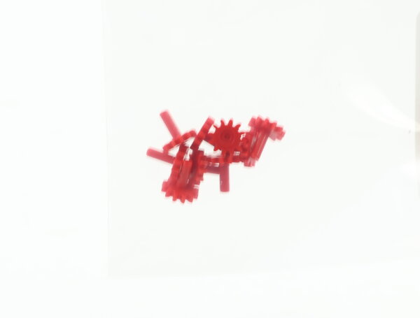 E1641 Fleischmann N 567119 Ersatzteil 9x Zahnrad Z=12 BR80/BR81 - rot