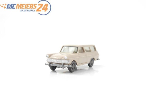 Wiking H0 342/1A Modellauto Opel Rekord P2 Caravan rotelfenbein 1:87 E73