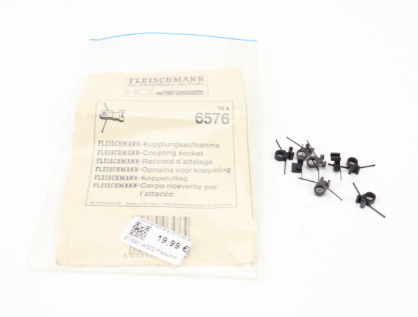 E1641 Fleischmann H0 6576 8x Kupplungsaufnahme für Profi-Kupplungskopf 6570