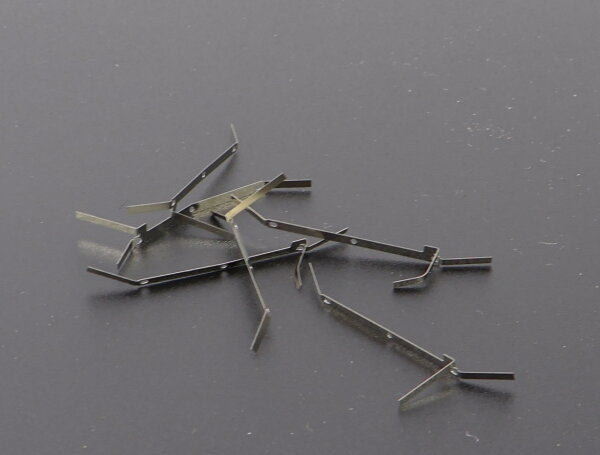 E1641 Fleischmann N 06/5900-0101 Ersatzteil 6x Kontaktfeder zu 8319