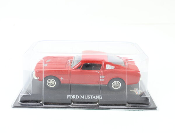 Del Prado Modellauto PKW Ford Mustang rot 1:43 / OVP