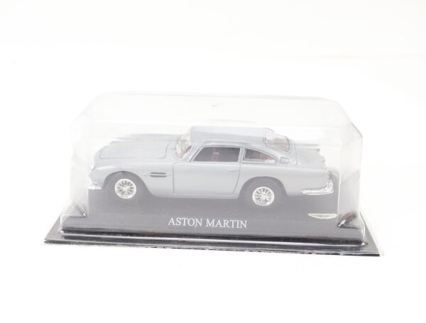 Del Prado Modellauto PKW Aston Martin silbergrau-metallic 1:43 / OVP