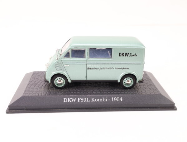 Atlas Modellauto PKW Transporter DKW F89L Kombi von1954 / 1:43