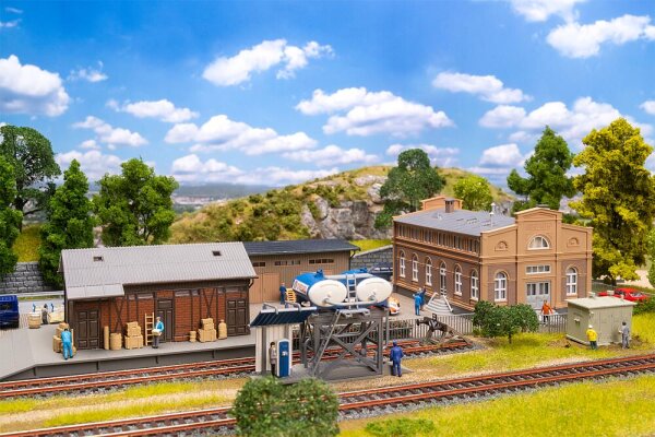 Faller H0 190088 Gebäude-Bausatz Güterumschlag Aktions-Set Ep. III 1:87