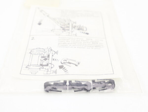 E1641 Fleischmann H0 6575 3x Kupplung Kupplungsaufnahme Aufnahme für 6570