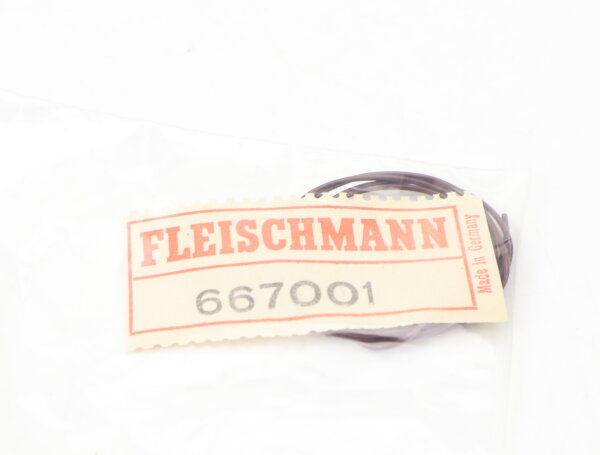 E1641 Fleischmann 667001 Ersatzteil 1x Litze 350 mm - braun