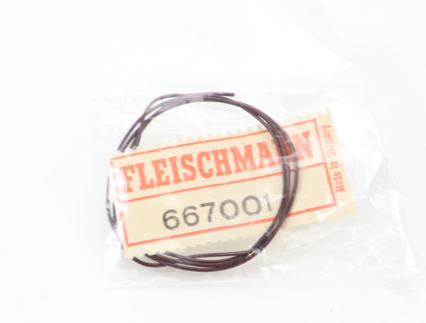 E1641 Fleischmann 667001 Ersatzteil 1x Litze 350 mm - braun