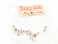 E1641 Fleischmann H0 709405 Ersatzteil 10x SCHRAUBE...