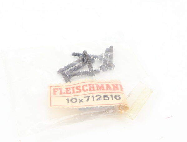 E1641 Fleischmann H0 712516 Ersatzteil 10x SK-Schraube M2!2x16 mm