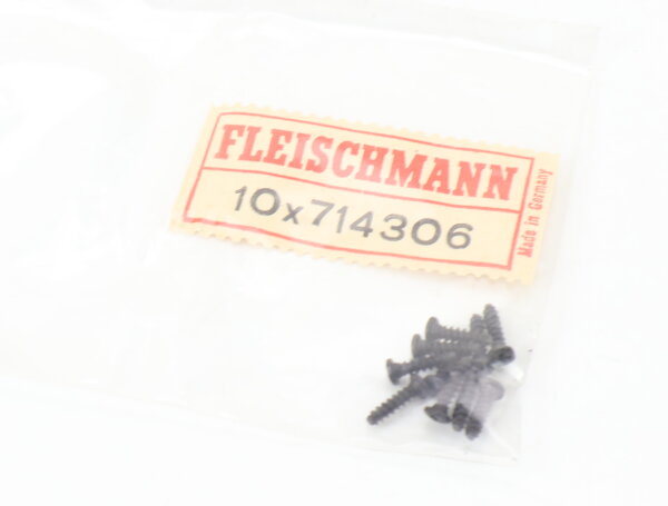 E1641 Fleischmann N 714306 Ersatzteil 10x SCHRAUBE