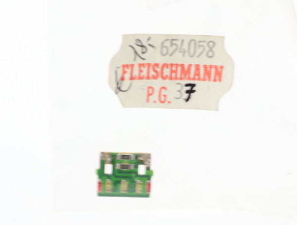 E1641 Fleischmann H0 N 654058 Ersatzteil 1x LEITERPL.F.STEUERWAG.H0/N