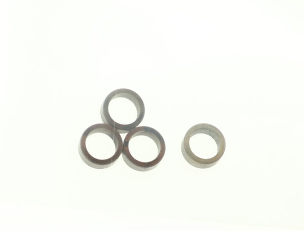 E1641 Fleischmann H0 564775 Ersatzteil 4x Distanzring D=4,0x0,5 L=1,7 mm