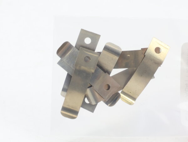 E1641 Fleischmann H0 764305 Ersatzteil 8x BLATT-ANDRUCKFEDER