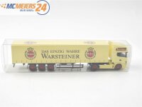 Wiking H0 Modellauto Werbemodell LKW Scania "Warsteiner Spedition MERK" 1:87 E73