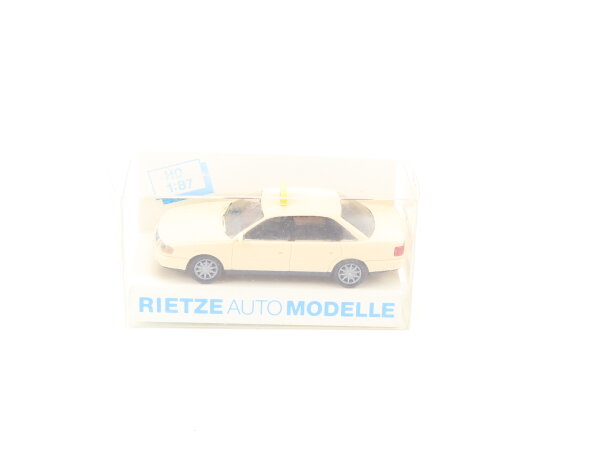 Rietze H0 Modellauto PKW Audi Taxi 1:87