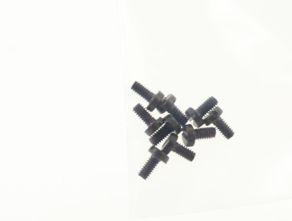 E1641 Fleischmann H0 700404 Ersatzteil 9x Zylinderschraube M2x4 mm