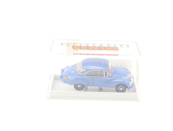 Brekina H0 28003 Modellauto PKW Auto Union 1000S blau 1:87