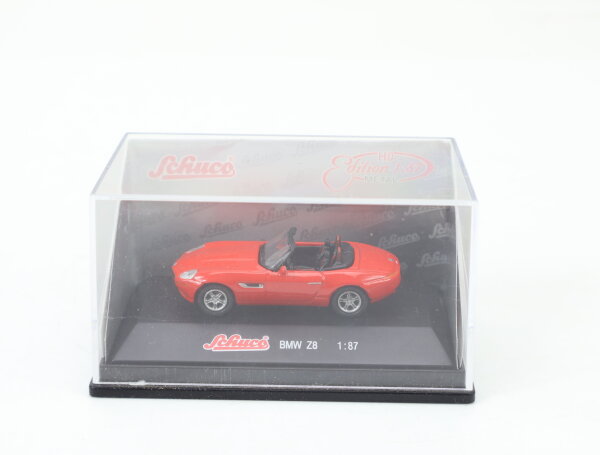 Schuco H0 Modellauto PKW BMW Z8 rot 1:87