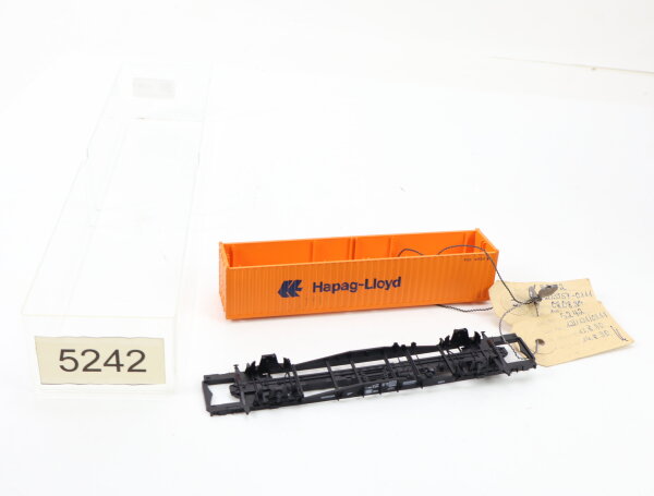 E1641 Fleischmann H0 5242 Prototyp Handmuster Gehäuse Güterwagen / Plombe