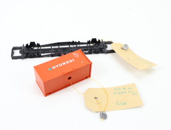 E1641 Fleischmann H0 5234-81 Prototyp Handmuster Gehäuse Güterwagen / Plombe